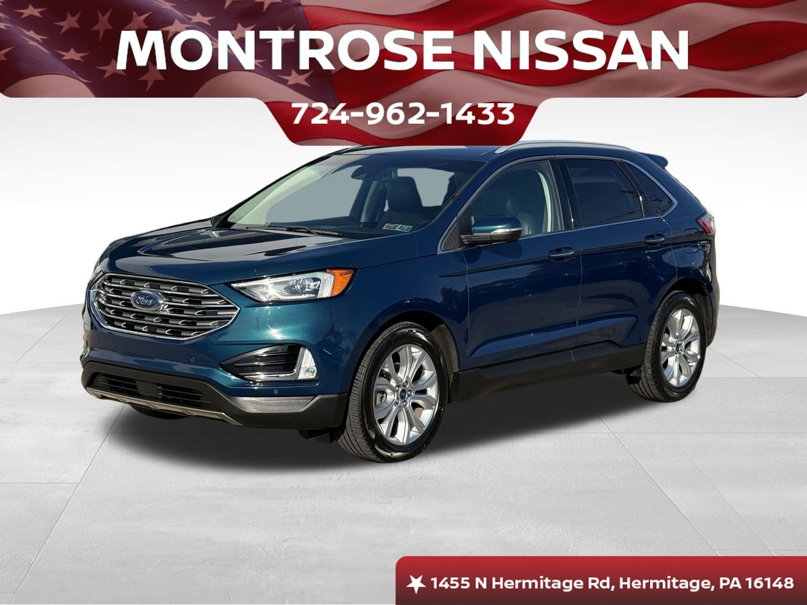 Used 2020 Ford Edge Titanium FWD 360° Tour