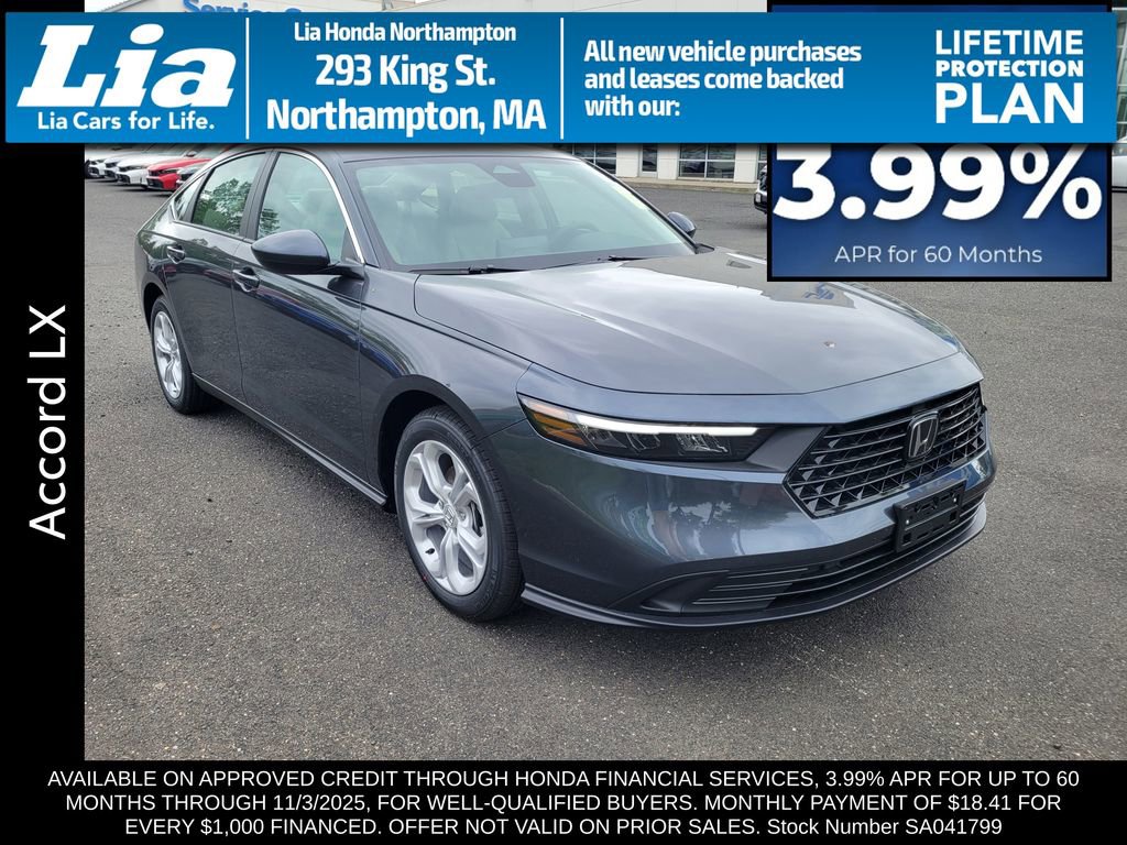 New 2025 Honda Accord LX