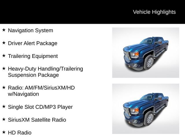 Used 2017 GMC Sierra 2500 Denali w/ Duramax Plus Package AWD/4WD image 8