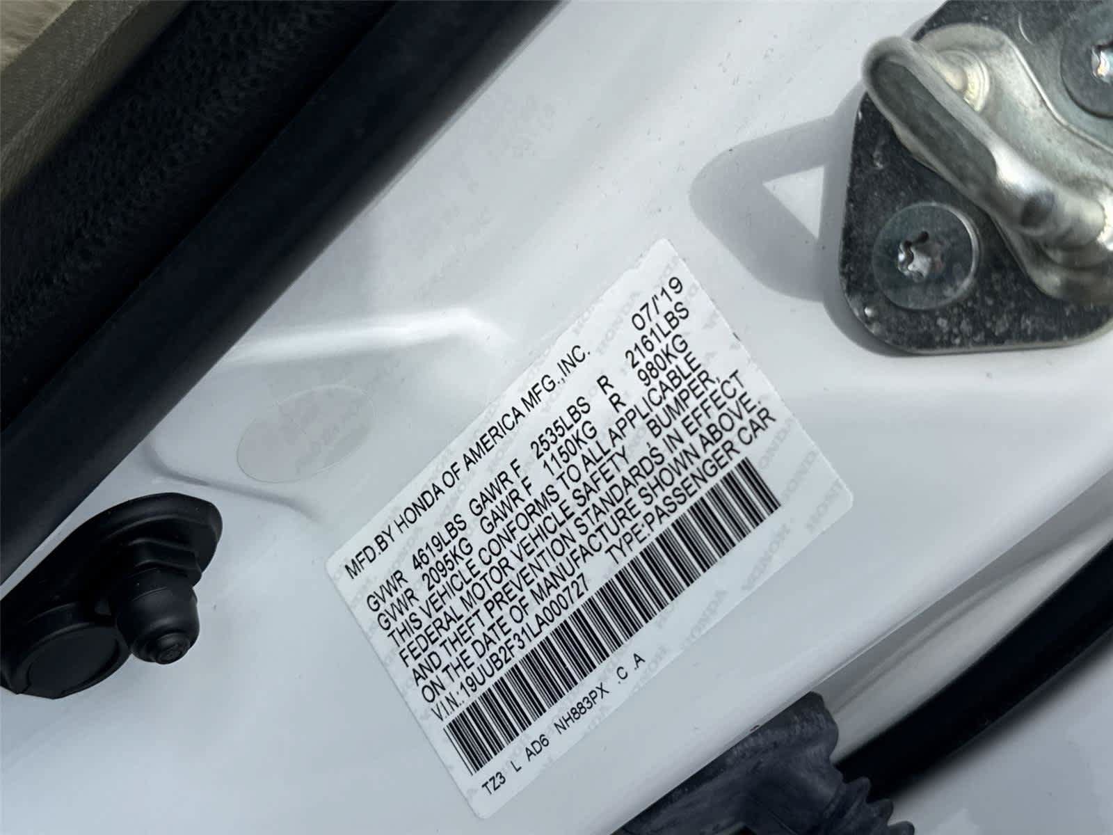 Certified 2020 Acura TLX V6 FWD image 32