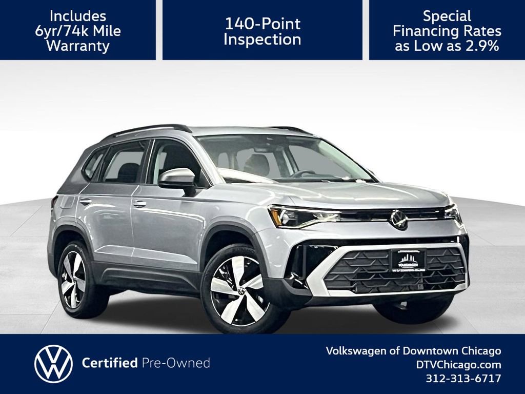 Used 2025 Volkswagen Taos S AWD/4WD image 1