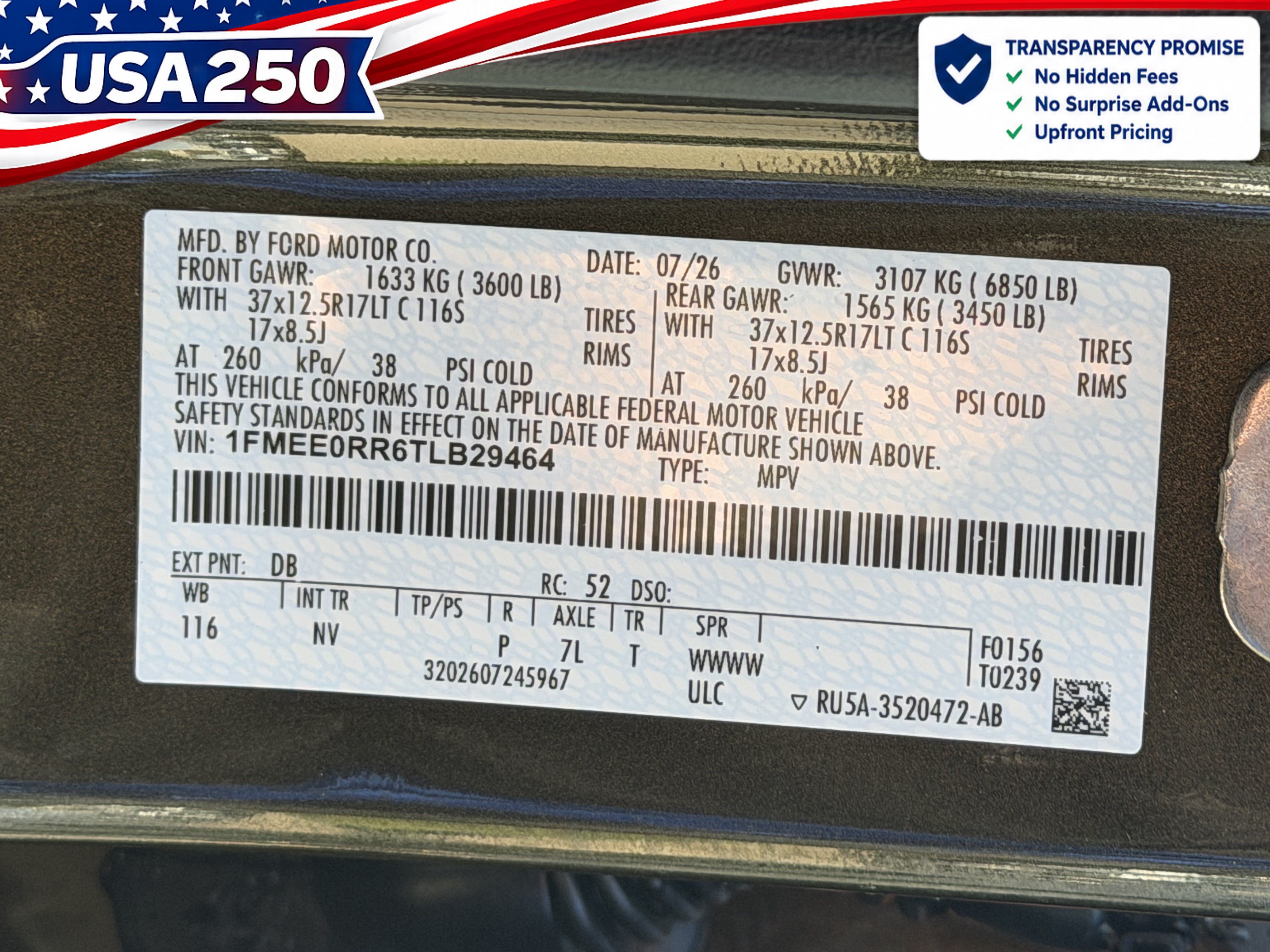 New 2026 Ford Bronco Raptor AWD/4WD image 26