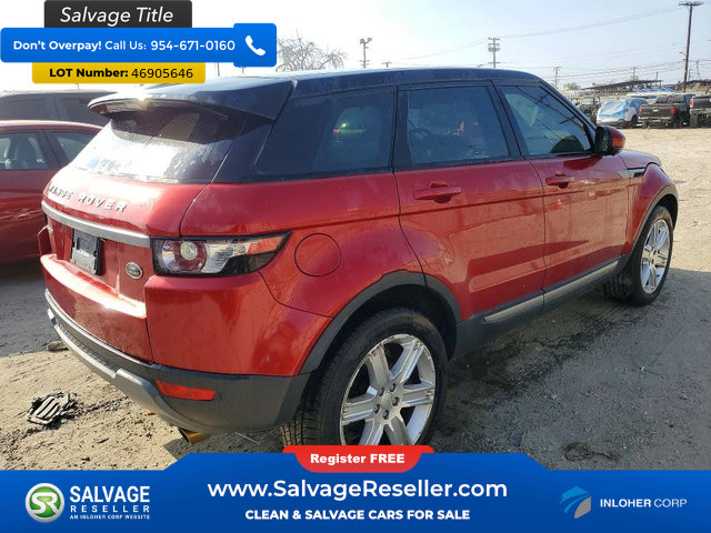 Used 2014 Land Rover Range Rover Evoque Pure Premium AWD/4WD image 4