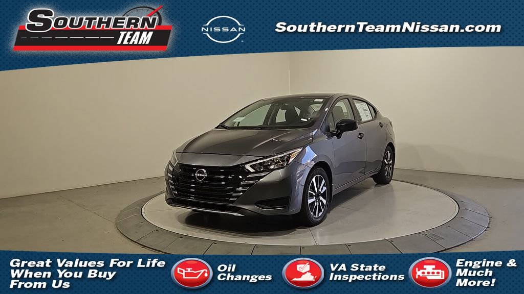 New 2025 Nissan Versa S w/ S Plus Package