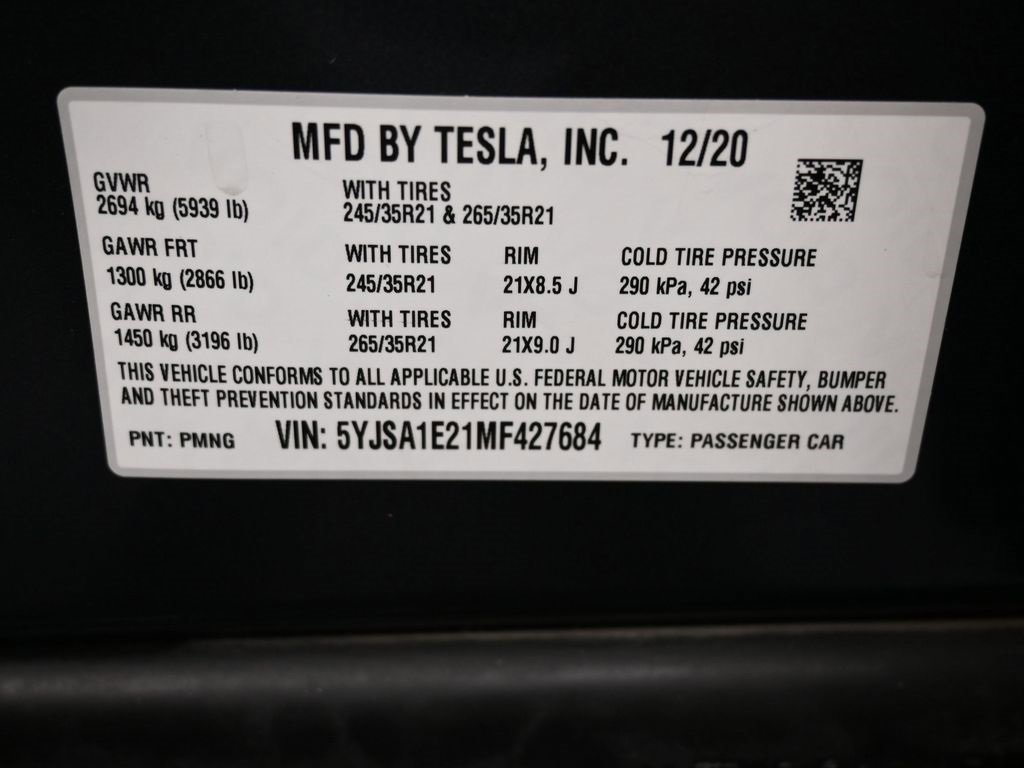 Used 2021 Tesla Model S Long Range image 43