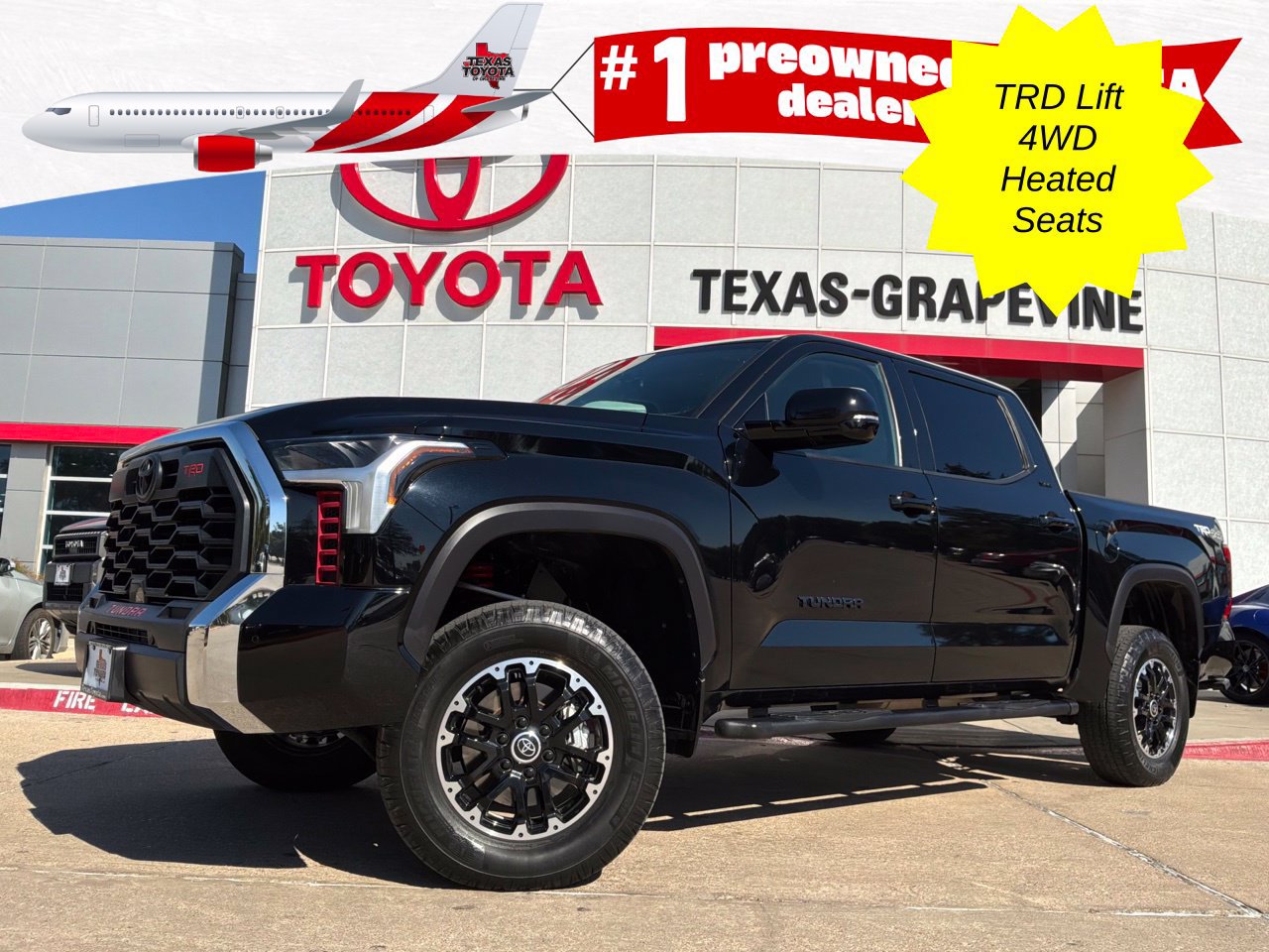 Used 2024 Toyota Tundra SR5 w/ TRD Off-Road Premium Package AWD/4WD image 1