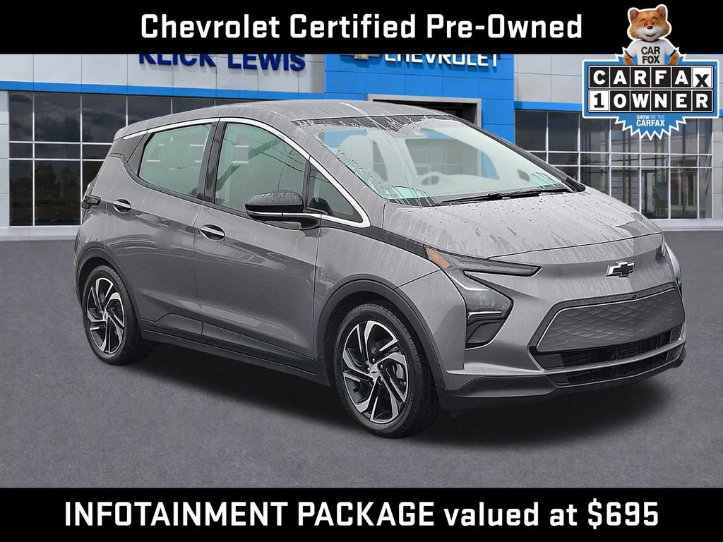 Certified 2023 Chevrolet Bolt LT w/ Infotainment Package
