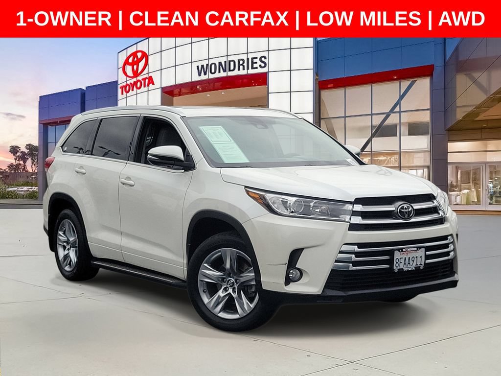 Used 2017 Toyota Highlander Limited w/ Carpet Mat Package AWD/4WD image 1