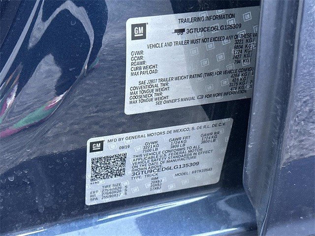 Used 2020 GMC Sierra 1500 Elevation w/ Elevation Value Package image 30