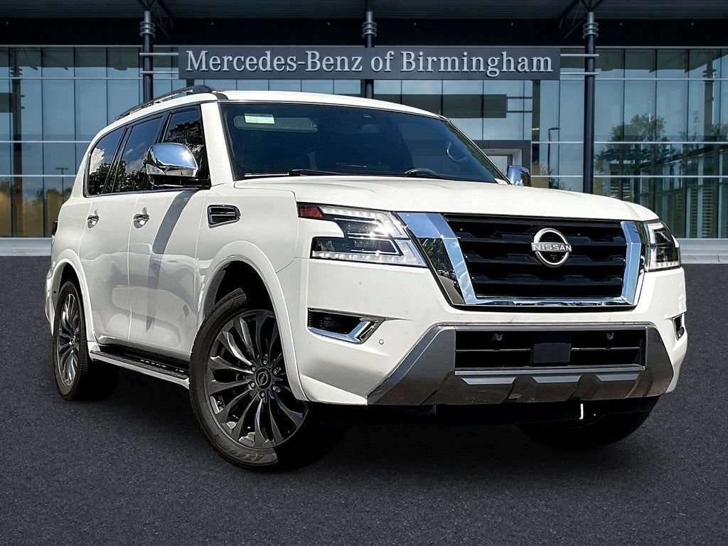 Used 2023 Nissan Armada Platinum w/ Captain's Chairs Package