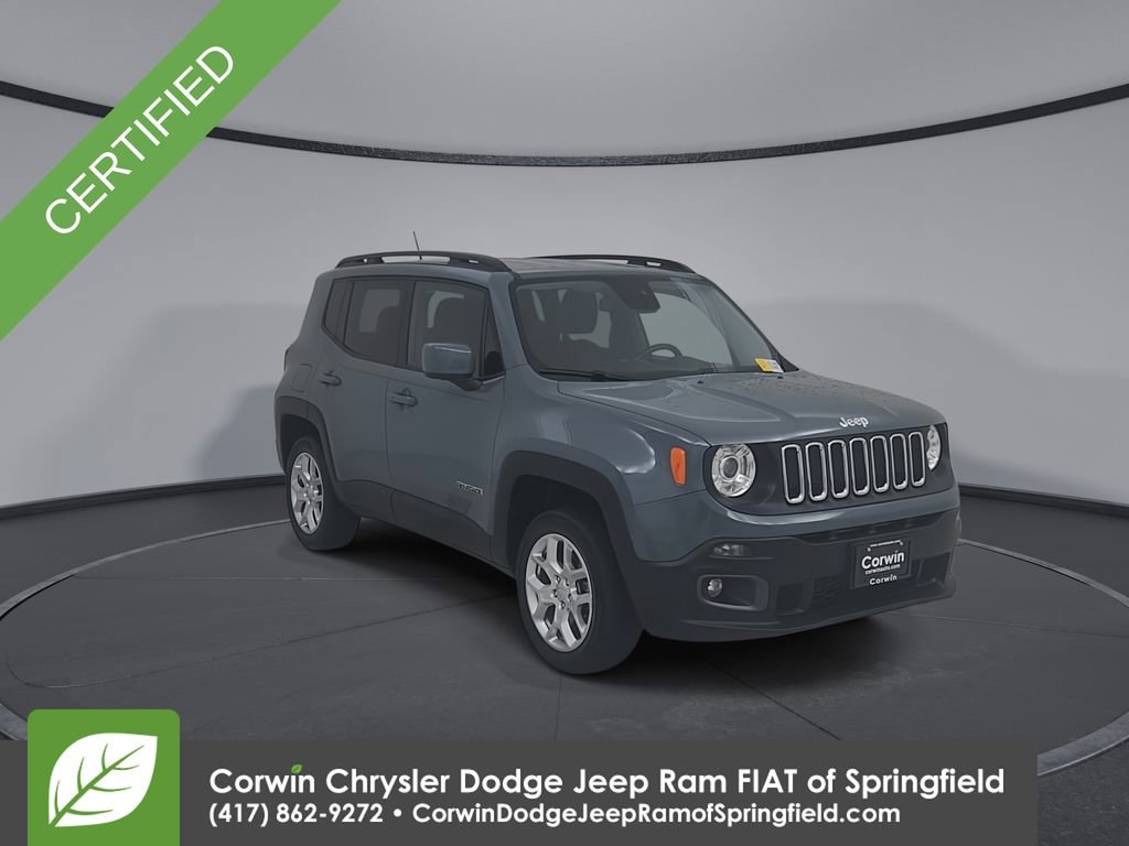 Certified 2017 Jeep Renegade Latitude w/ Safety & Security Group AWD/4WD image 4