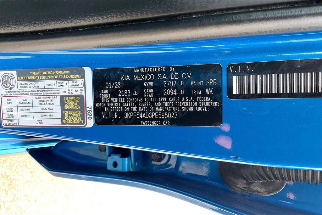 Certified 2023 Kia Forte GT-Line image 35