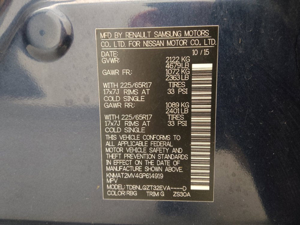Used 2016 Nissan Rogue SV AWD/4WD image 33