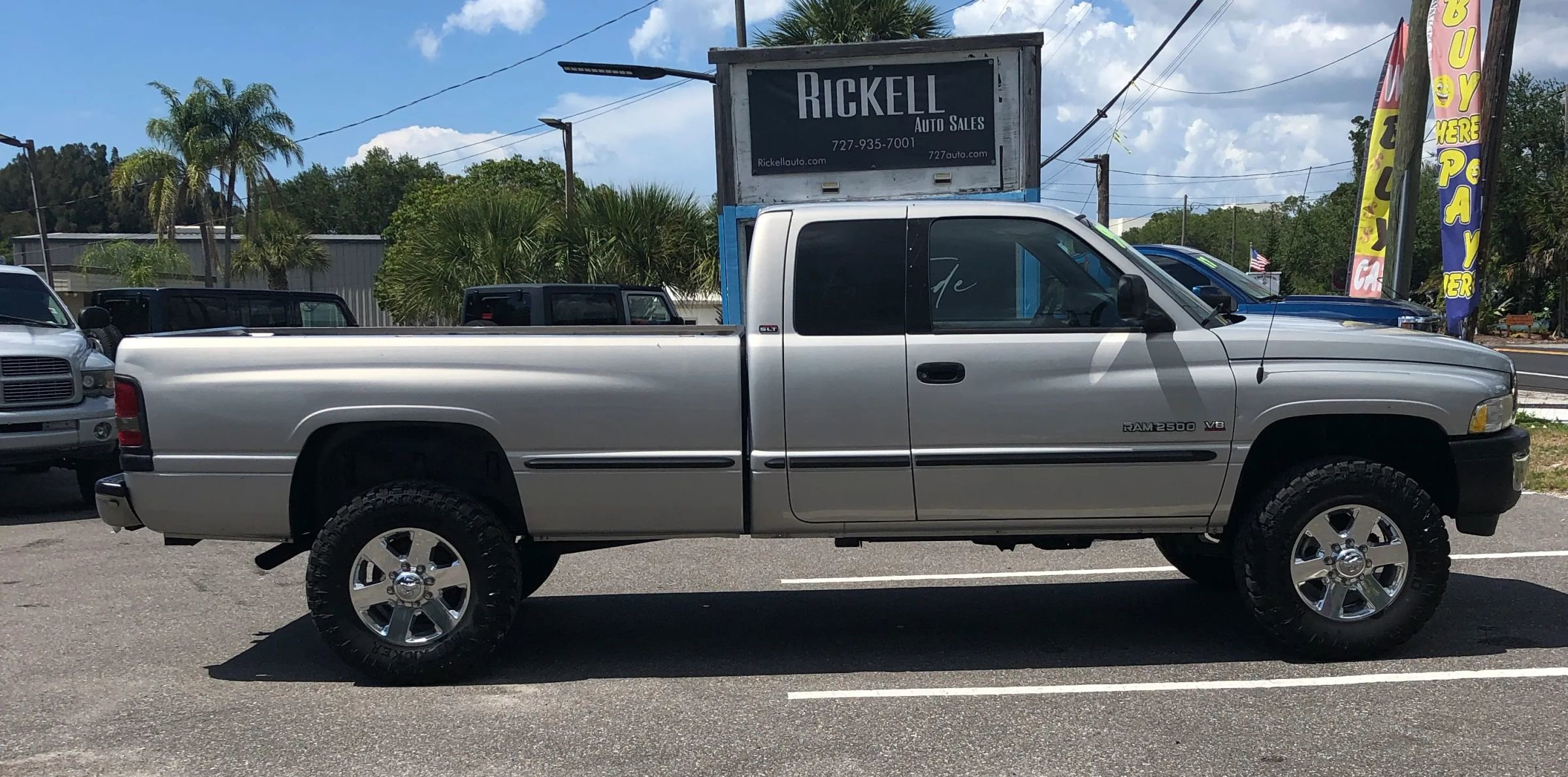 Used 1999 Dodge Ram 2500 Truck 4x4 Quad Cab image 2