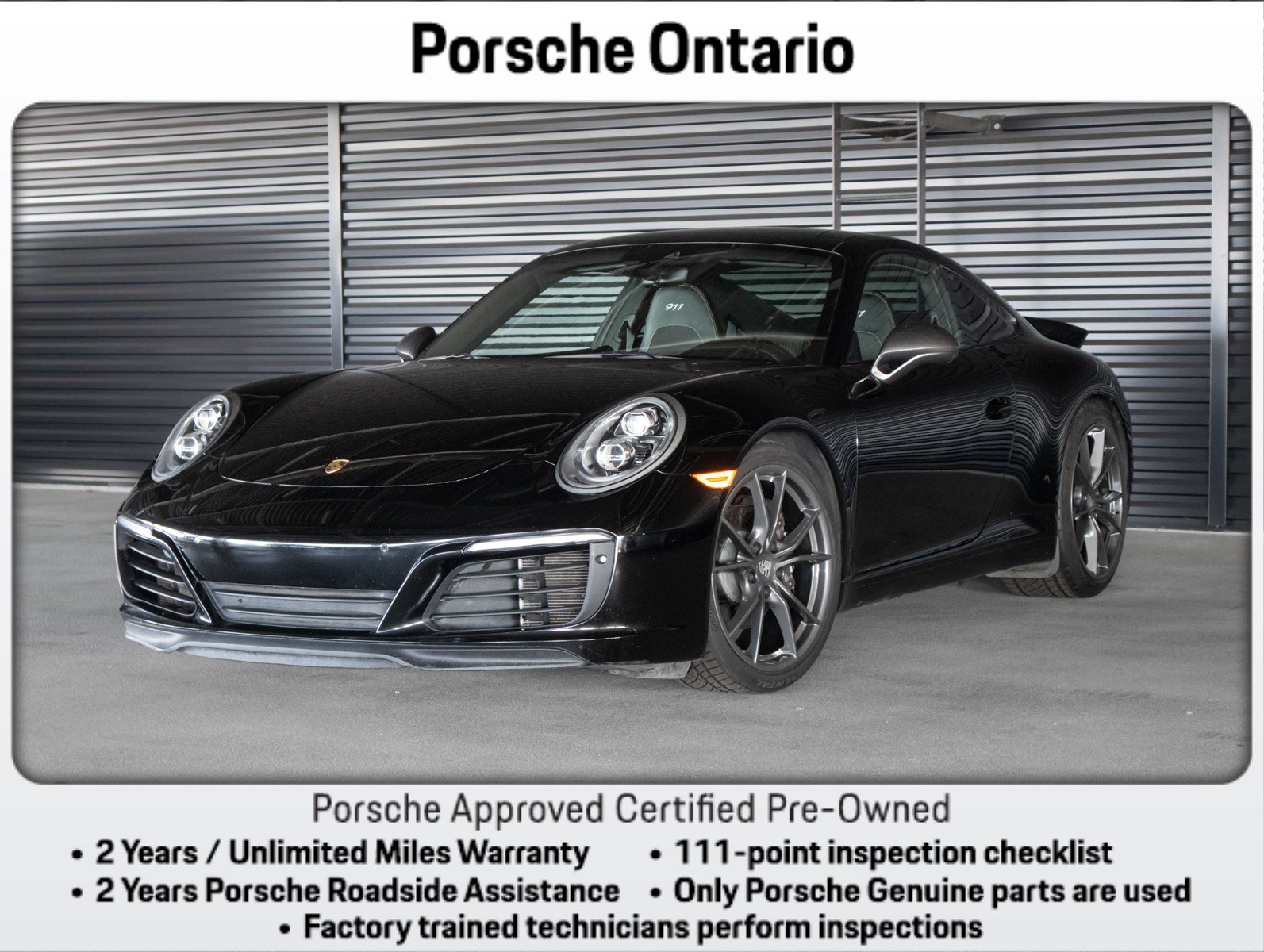 Certified 2018 Porsche 911 Carrera T RWD image 1