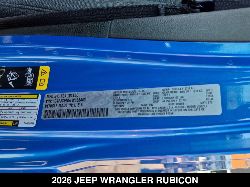 Used 2026 Jeep Wrangler Unlimited Rubicon AWD/4WD image 24