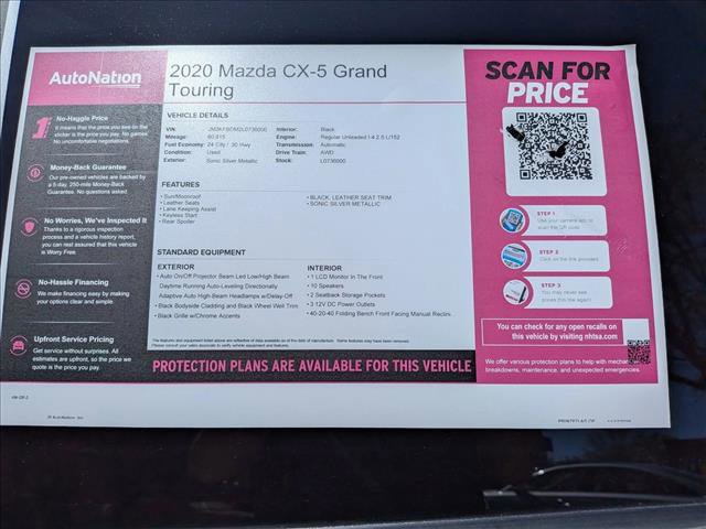 Used 2020 MAZDA CX-5 Grand Touring image 25