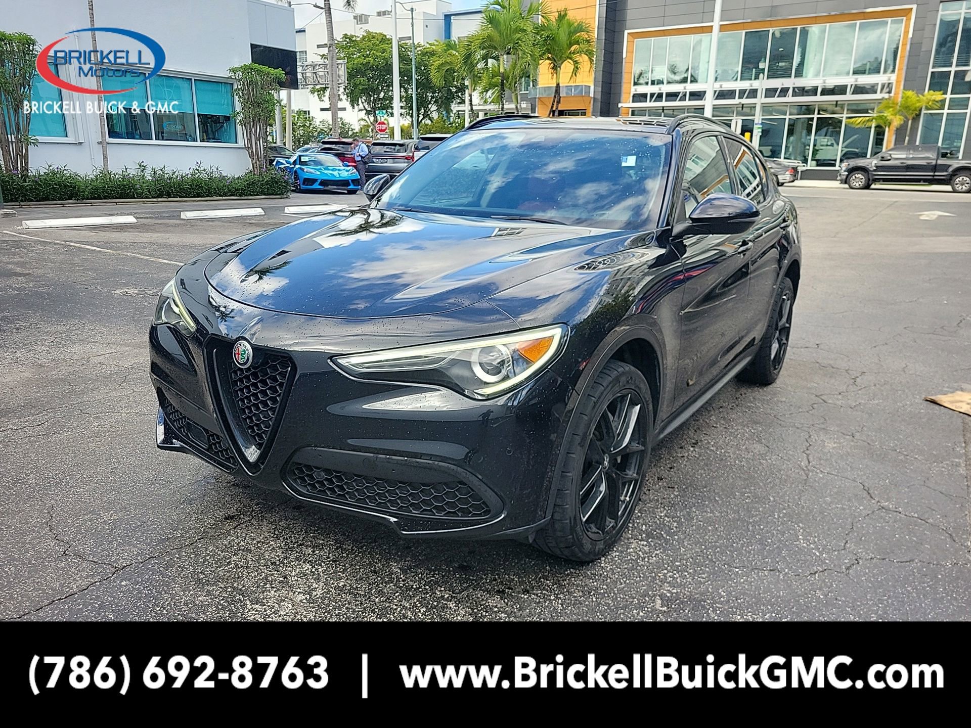 Used 2021 Alfa Romeo Stelvio Sprint w/ Nero Edizione
