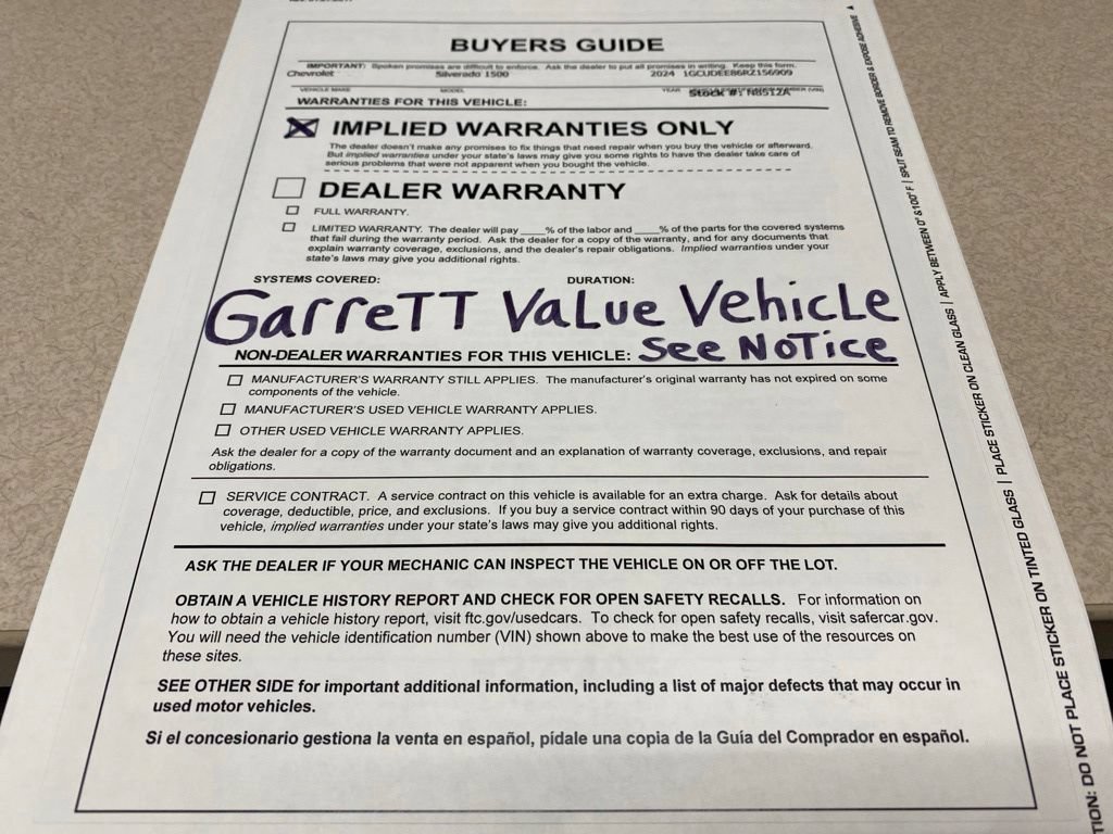 Used 2024 Chevrolet Silverado 1500 RST AWD/4WD image 33