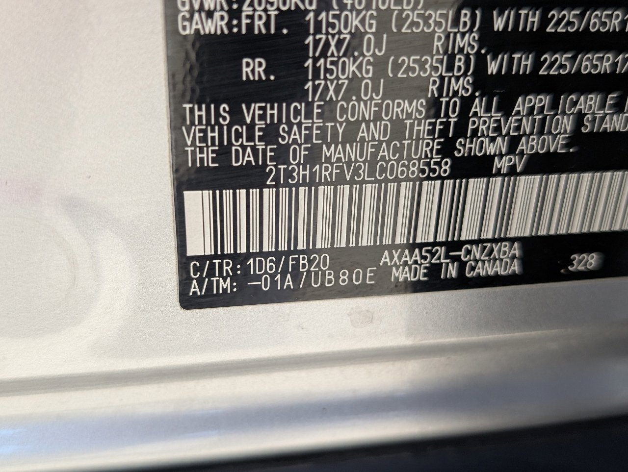 Used 2020 Toyota RAV4 LE image 22