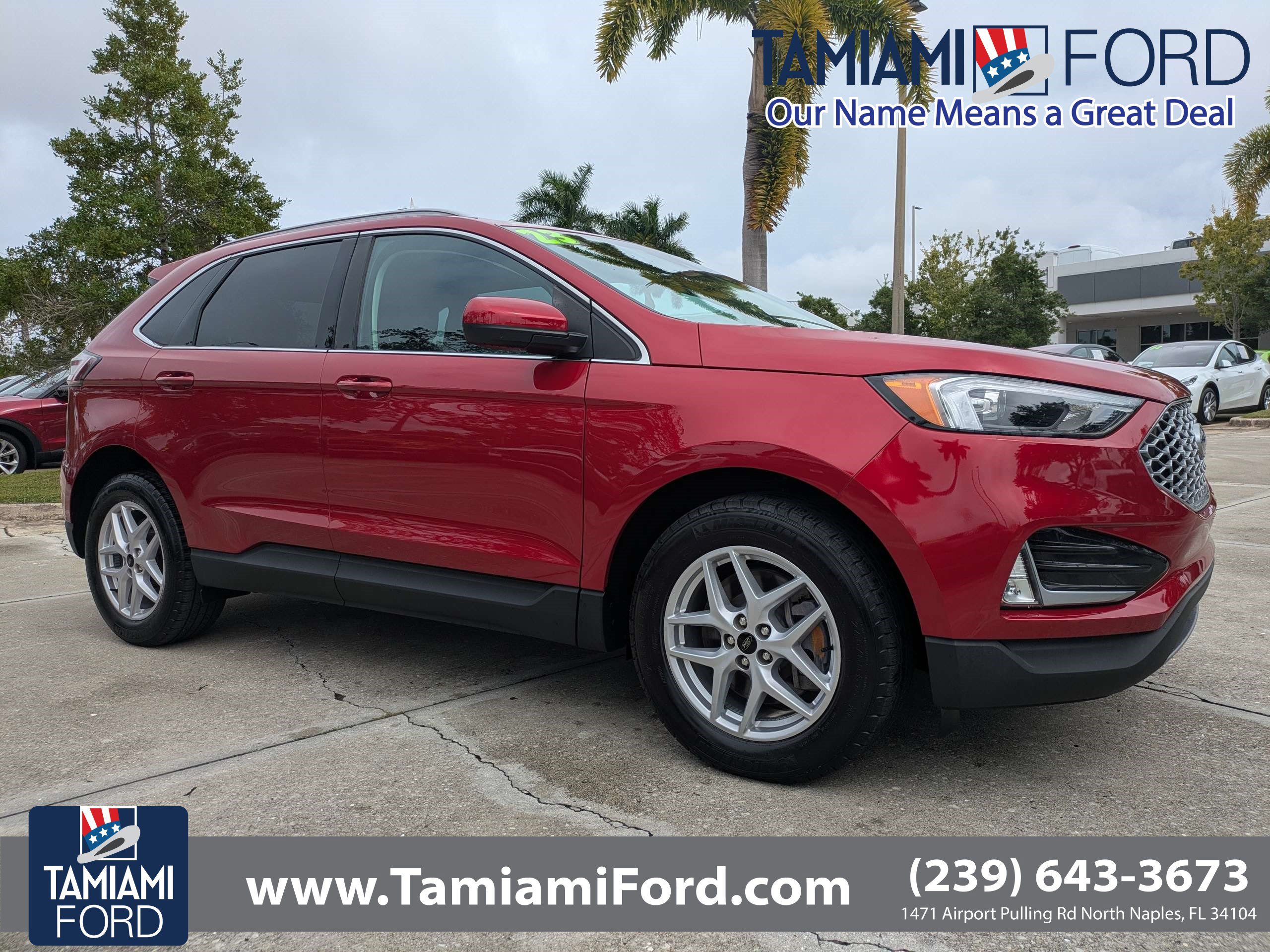 Used 2023 Ford Edge SEL w/ Convenience Package AWD/4WD image 1