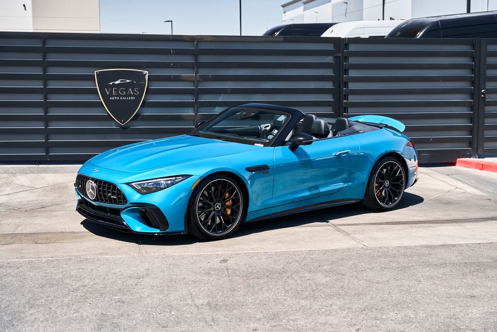 Used 2022 Mercedes-Benz SL 63 AMG 4MATIC w/ AMG Aerodynamic Package image 5