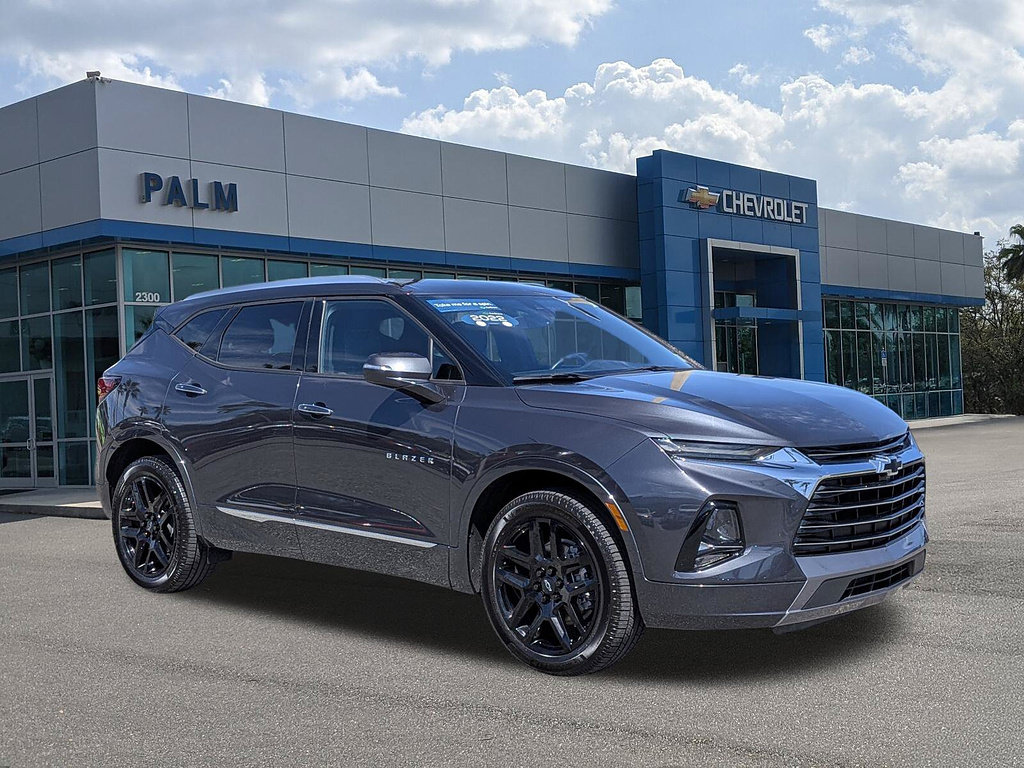Certified 2022 Chevrolet Blazer Premier w/ LPO, Black Grille Bar Package FWD image 1