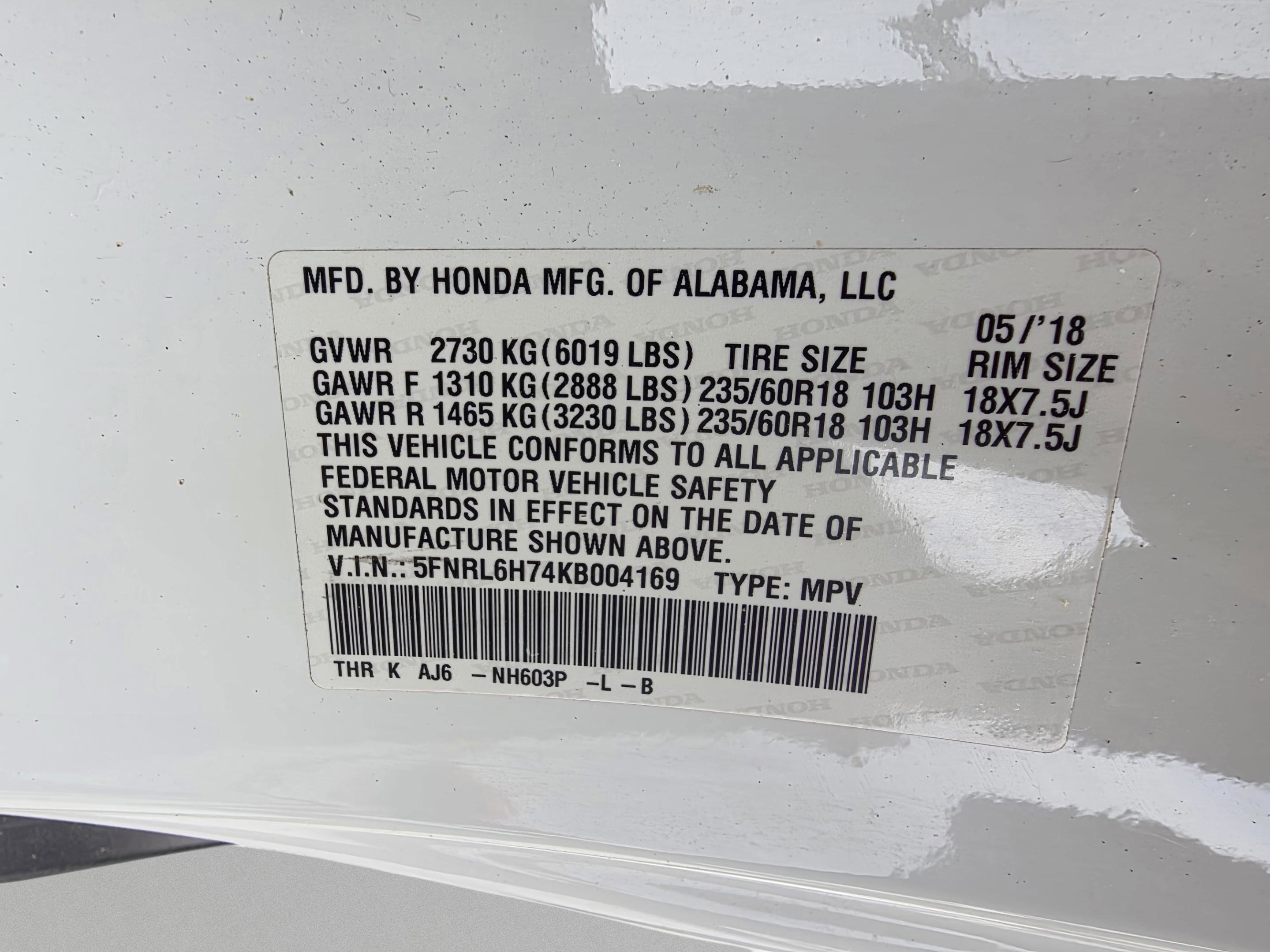 Used 2019 Honda Odyssey EX-L image 32