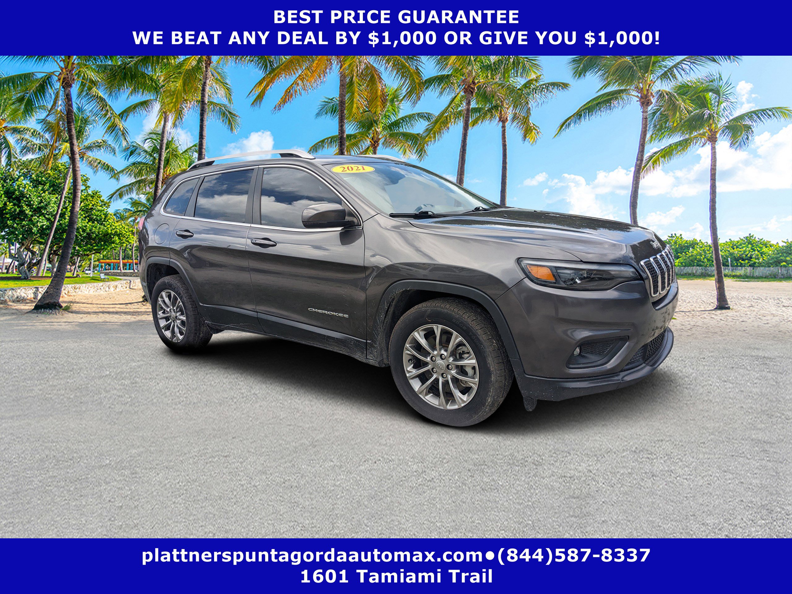 Used 2021 Jeep Cherokee Latitude Lux w/ Comfort/Convenience Group image 1