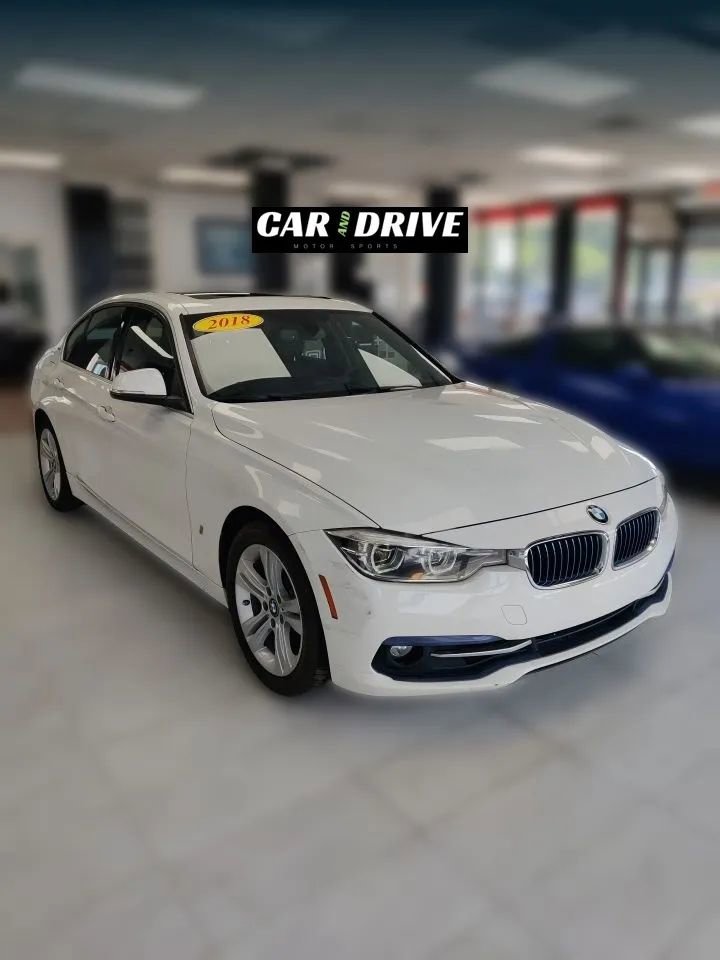 Used 2018 BMW 330e 330e iPerformance Sedan 4D image 3