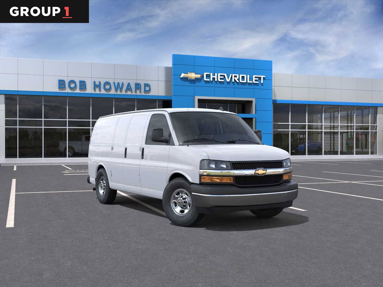 New 2025 Chevrolet Express 3500 w/ Driver Convenience Package RWD image 1