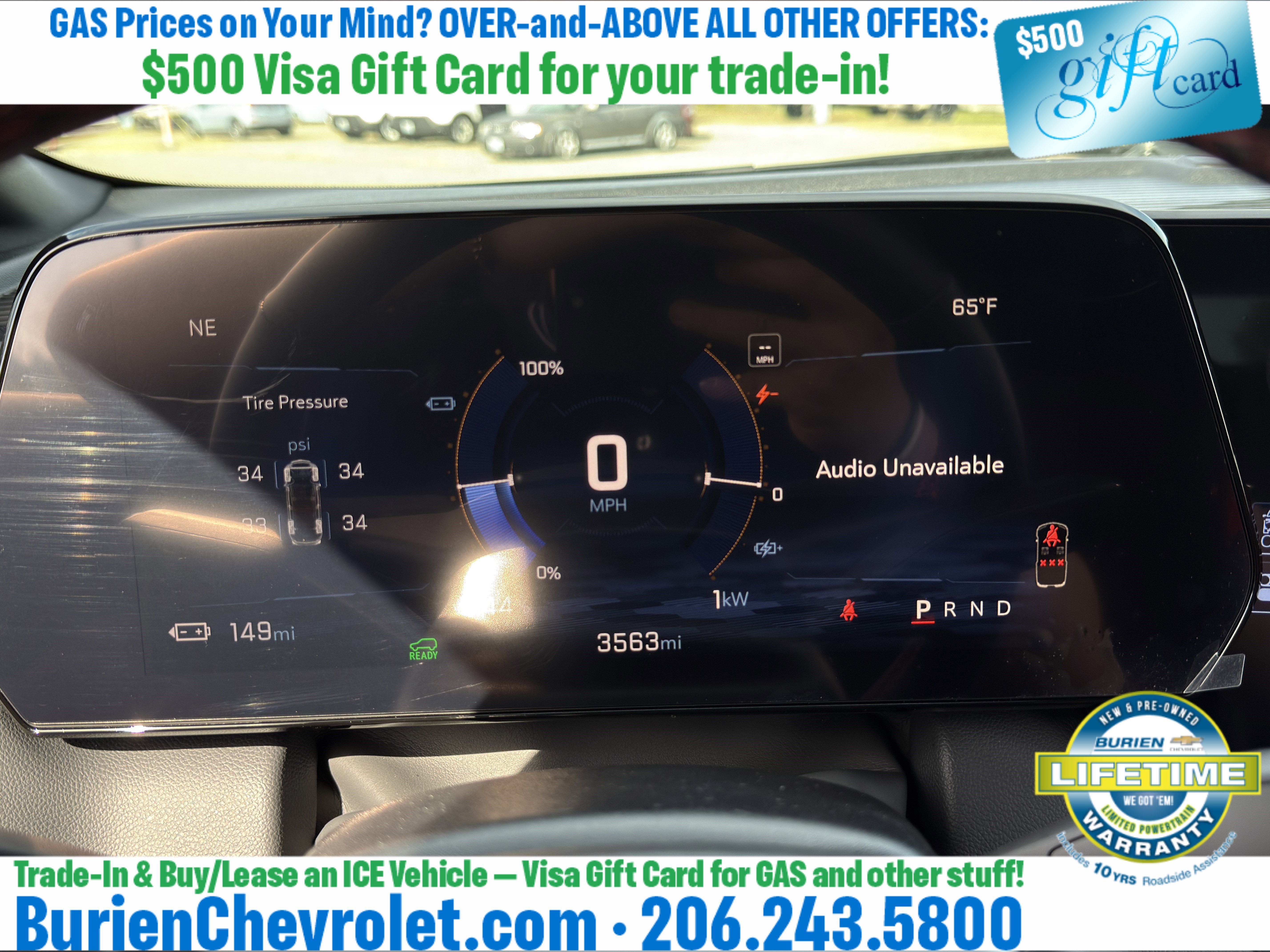 Used 2025 Chevrolet Equinox EV RS FWD image 14
