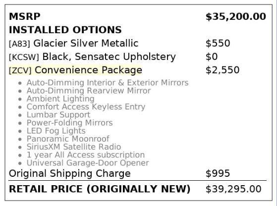 Used 2020 BMW X1 sDrive28i w/ Convenience Package image 4