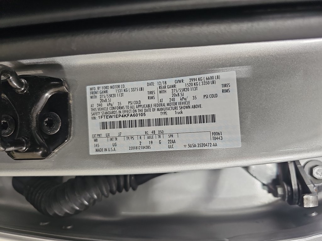 Used 2019 Ford F150 XLT w/ Equipment Group 302A Luxury AWD/4WD image 41