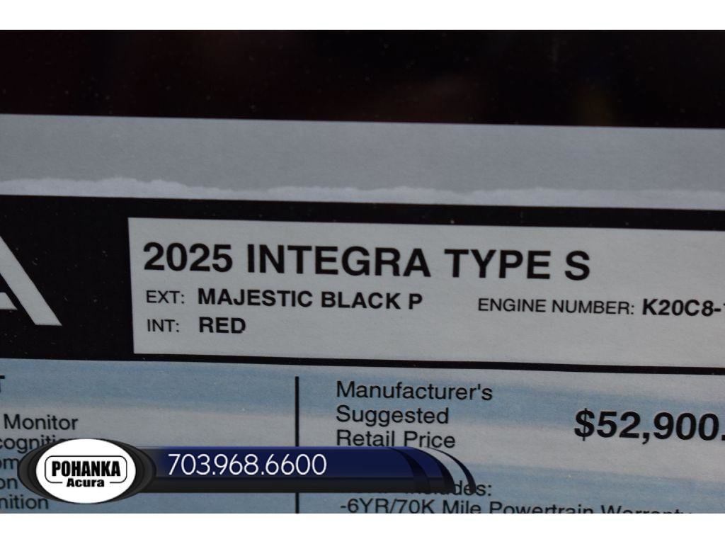 New 2025 Acura Integra Type S image 35