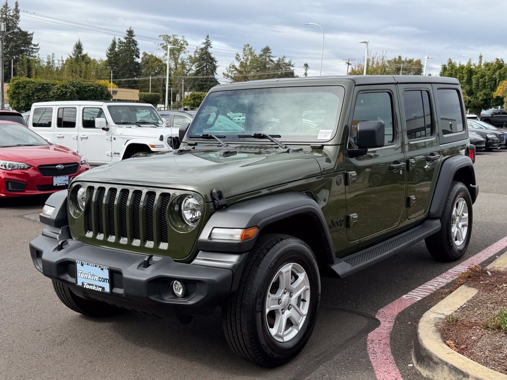 Used 2023 Jeep Wrangler Unlimited Sport AWD/4WD image 4