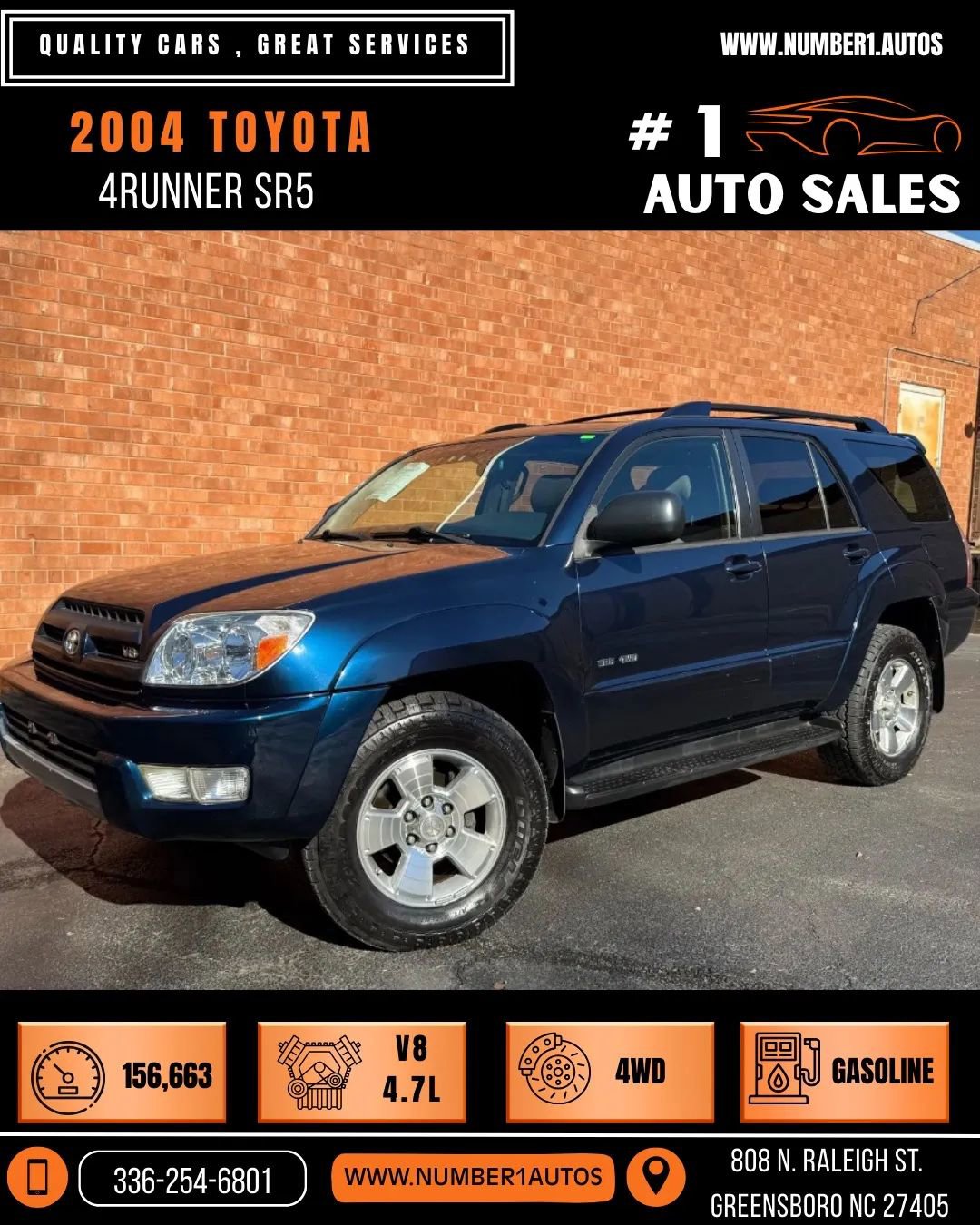 Used 2004 Toyota 4Runner SR5 image 1