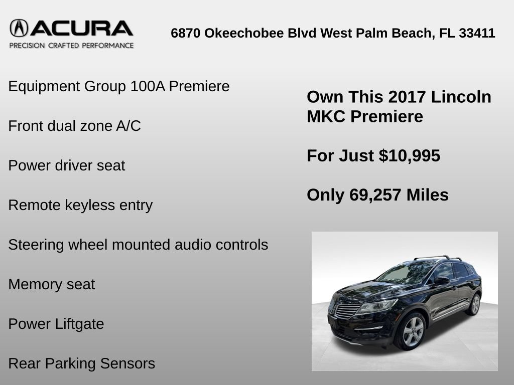 Used 2017 Lincoln MKC Premiere FWD image 6