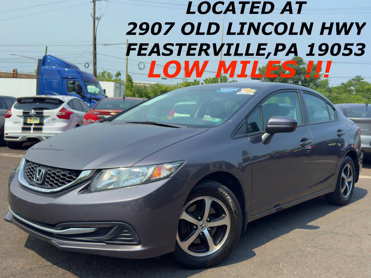 Used 2015 Honda Civic SE image 1