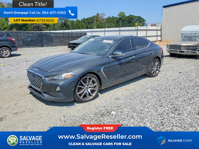 Used 2019 Genesis G70 3.3T Design RWD image 1