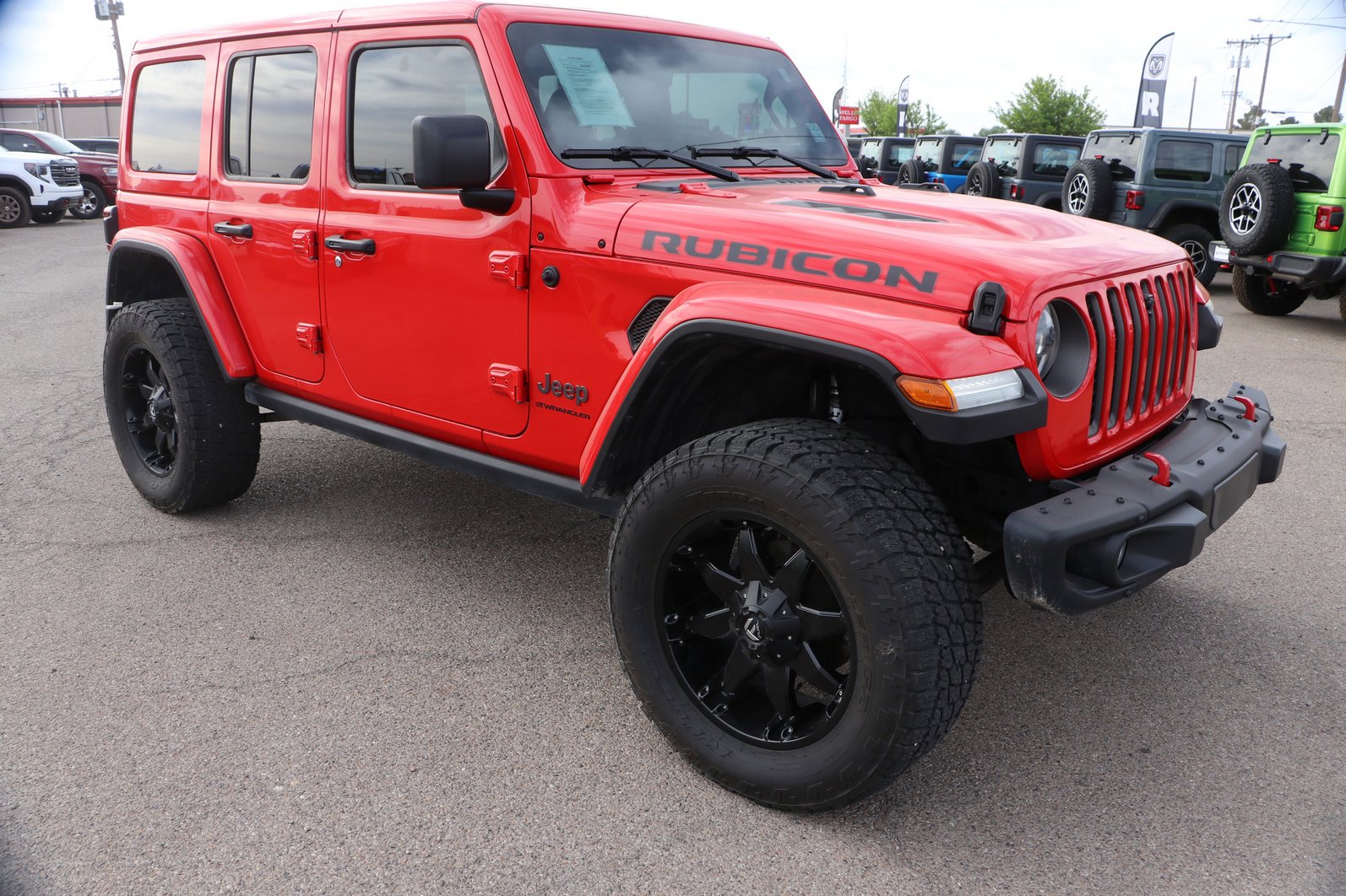 Used 2023 Jeep Wrangler Unlimited Rubicon w/ Steel Bumper Group AWD/4WD image 1