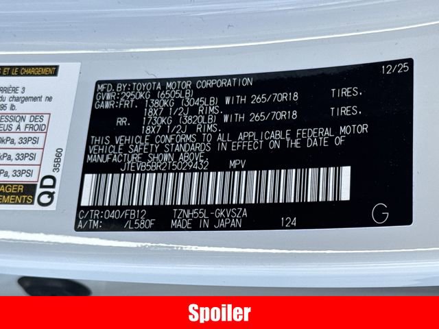 New 2026 Toyota 4Runner TRD Off-Road image 26