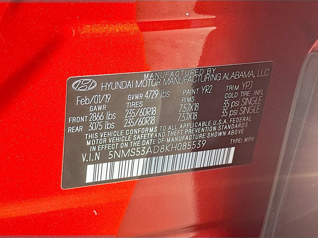 Used 2019 Hyundai Santa Fe FWD image 33