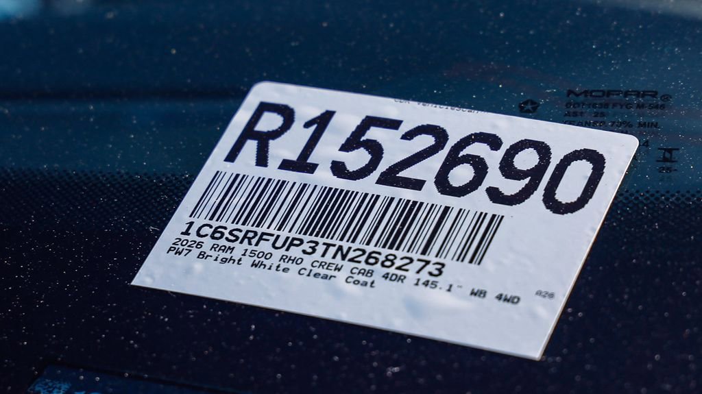 New 2026 RAM 1500 RHO w/ RHO Level 1 Equipment Group image 33