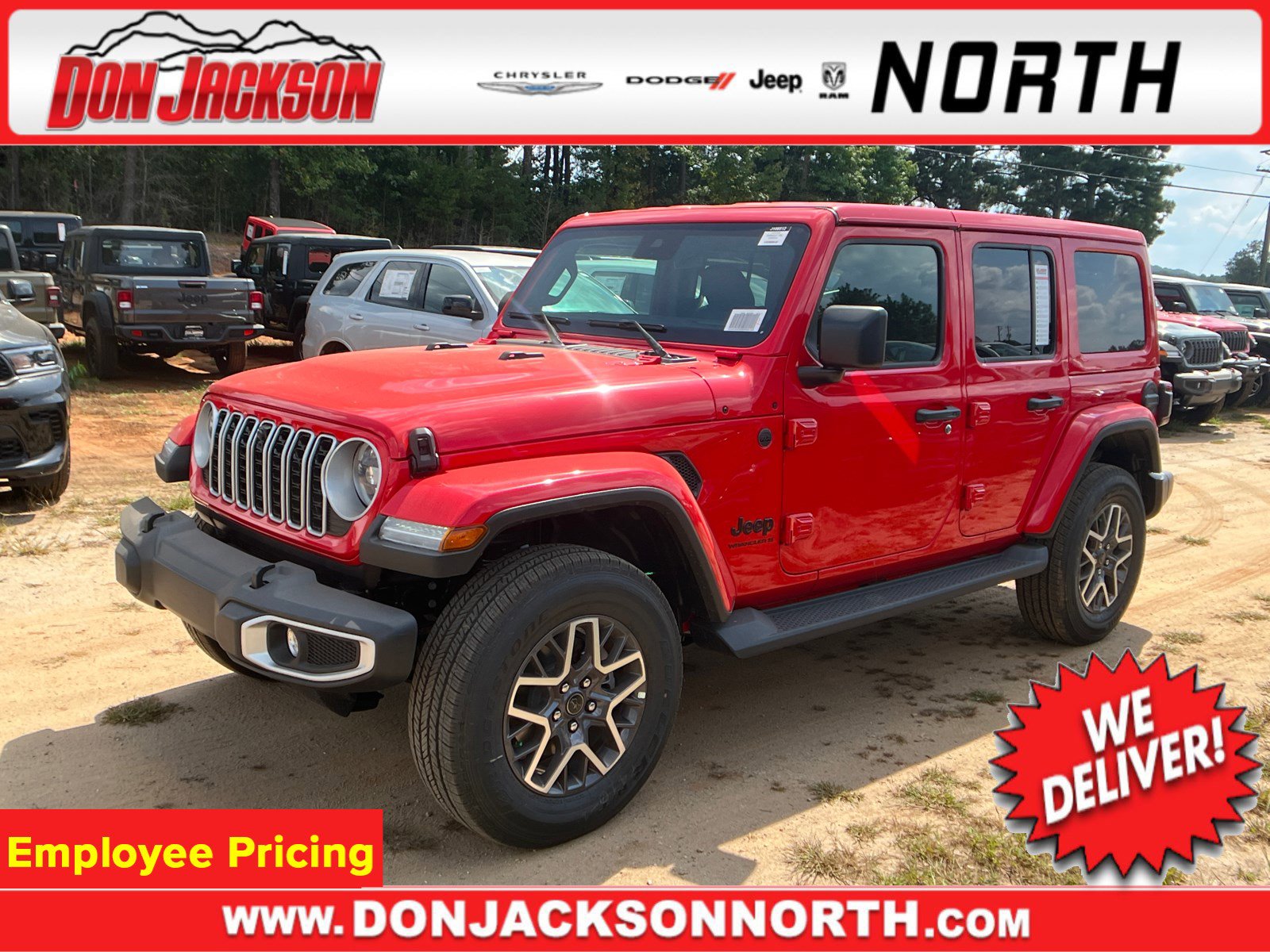 New 2025 Jeep Wrangler Sahara