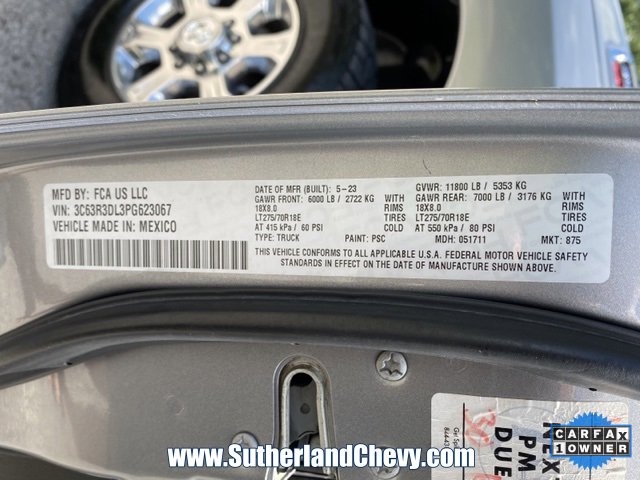 Used 2023 RAM 3500 Big Horn w/ Level 1 Equipment Group image 45