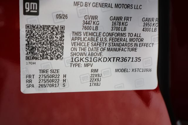 New 2026 GMC Yukon XL Elevation w/ Elevation Premium Package RWD image 32