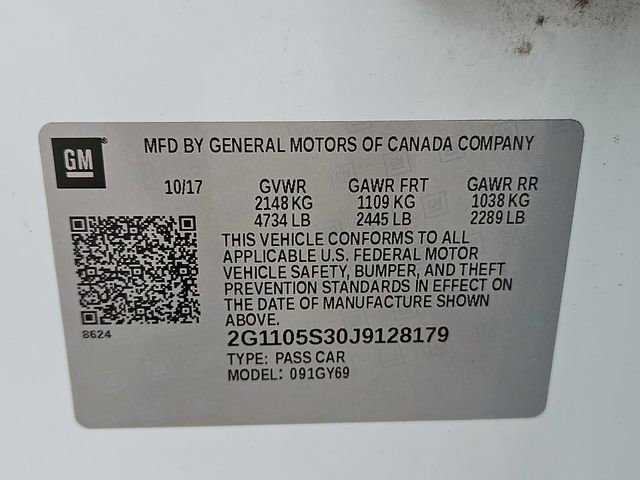 Certified 2018 Chevrolet Impala LT image 33