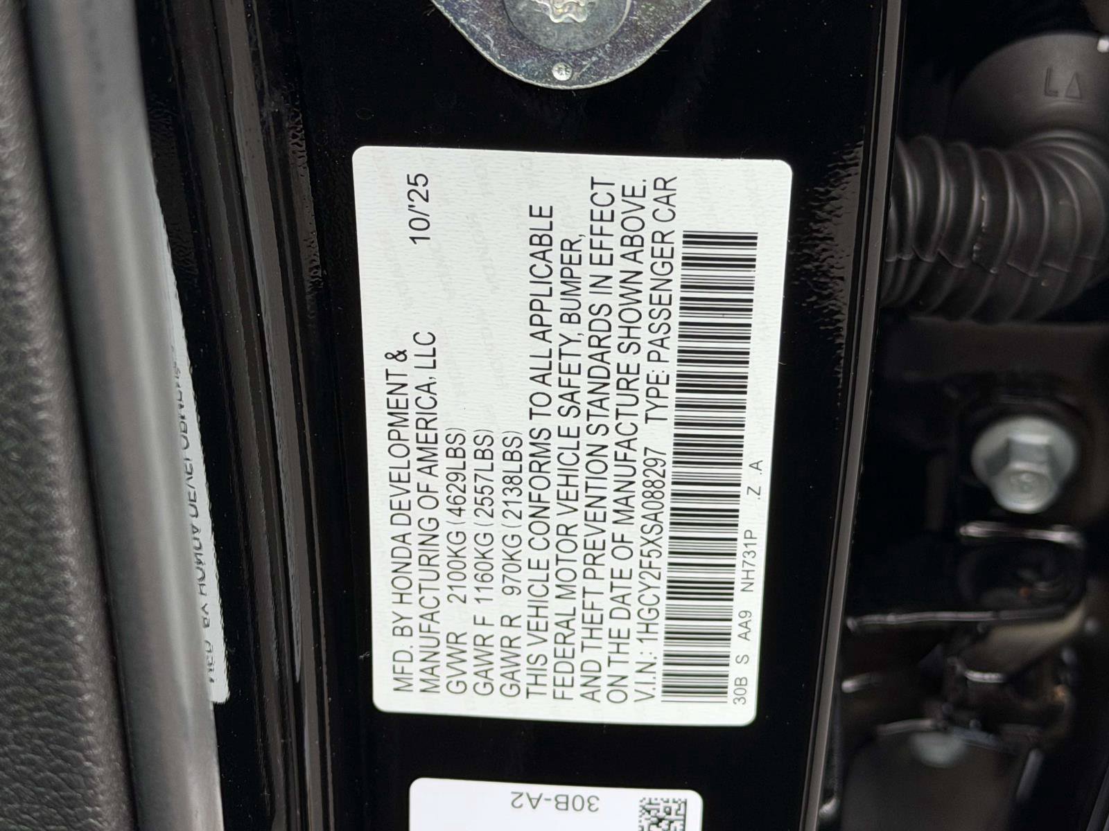 Certified 2025 Honda Accord Sport image 21