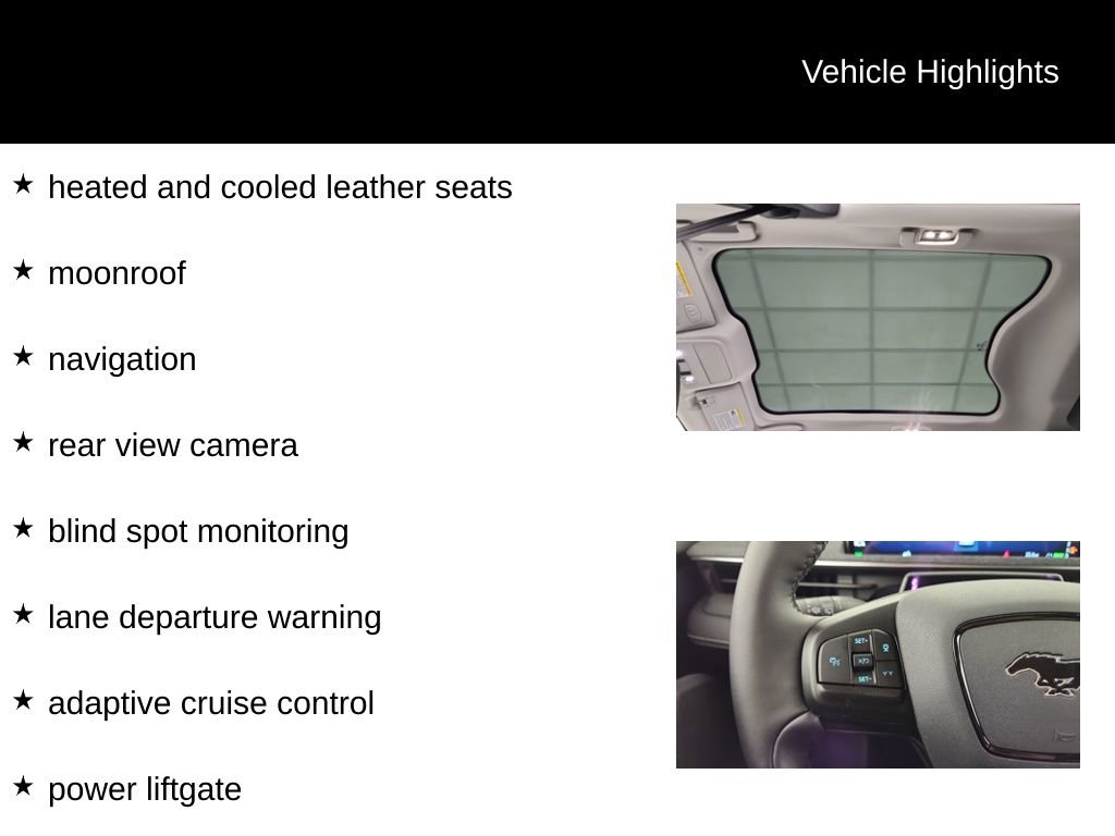 New 2025 Ford Mustang Mach-E Premium w/ Interior Protection Package image 11